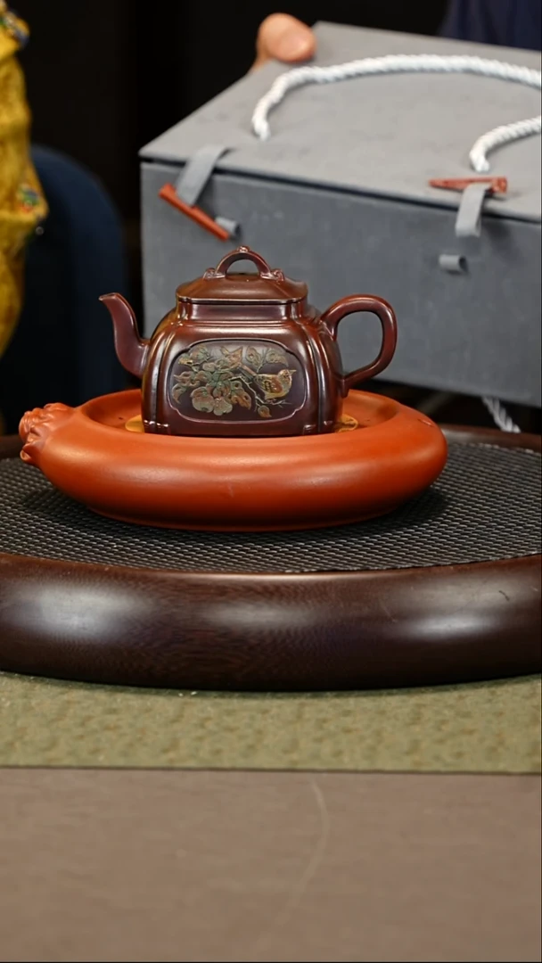 茶壶紫砂13 朱持平-可心枣泥 物华天宝230cc