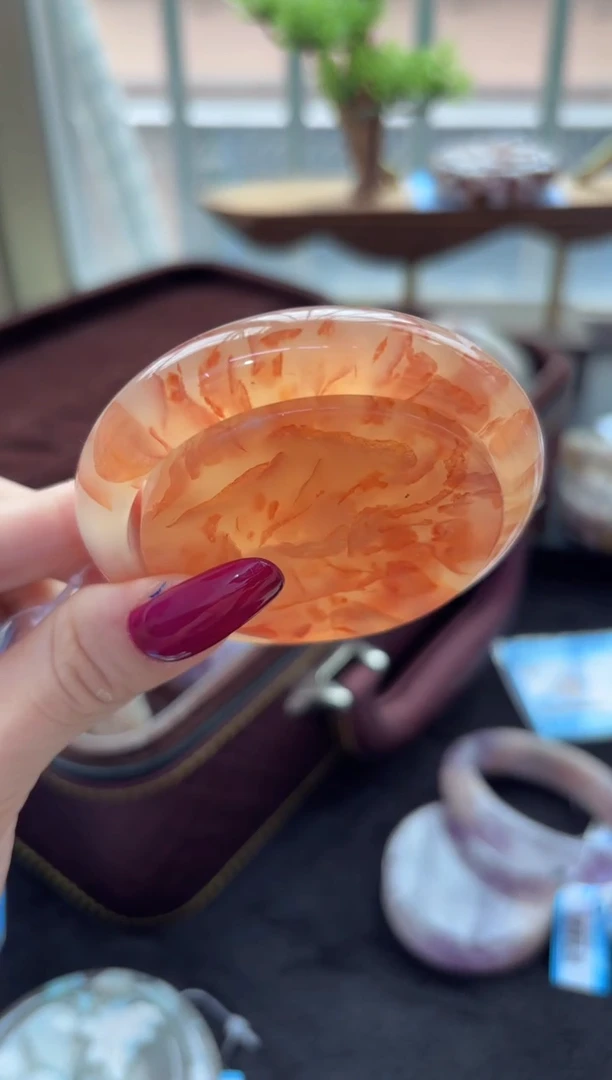 未镶嵌手镯石英质玉A176(56圈赠送镯心)