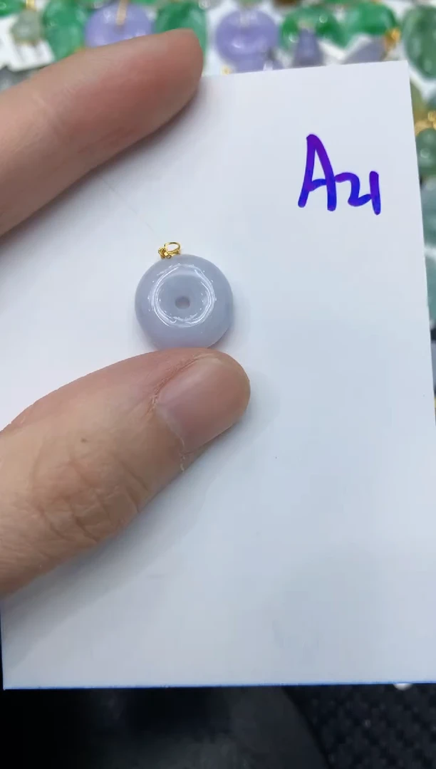 【闪购商品】翡翠颈饰18K金镶嵌111111111111