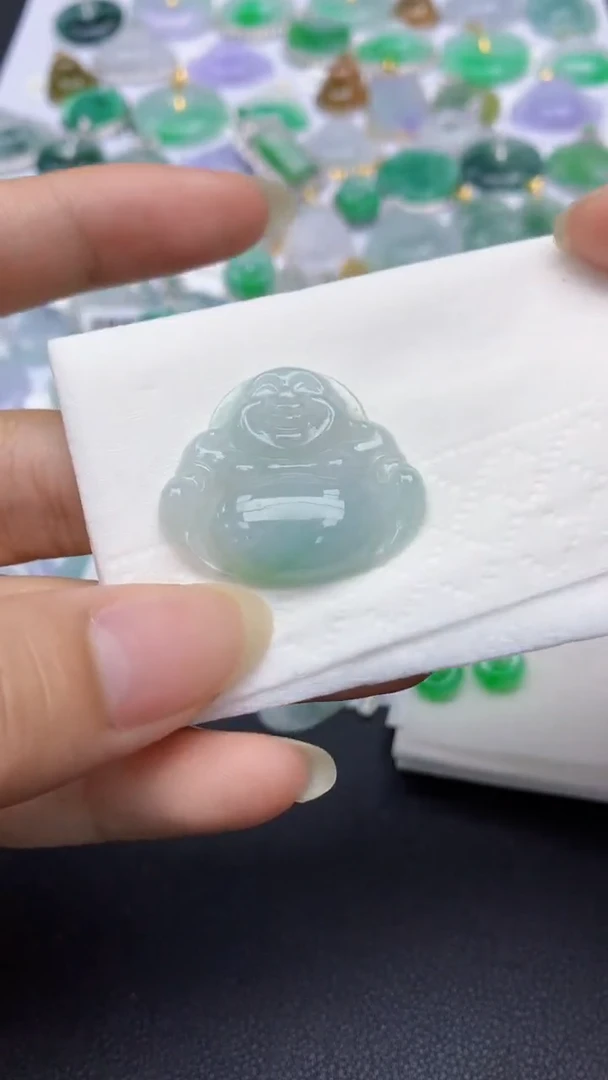 颈饰未镶嵌翡翠天然缅甸a货翡翠百元以上9元证书费自理