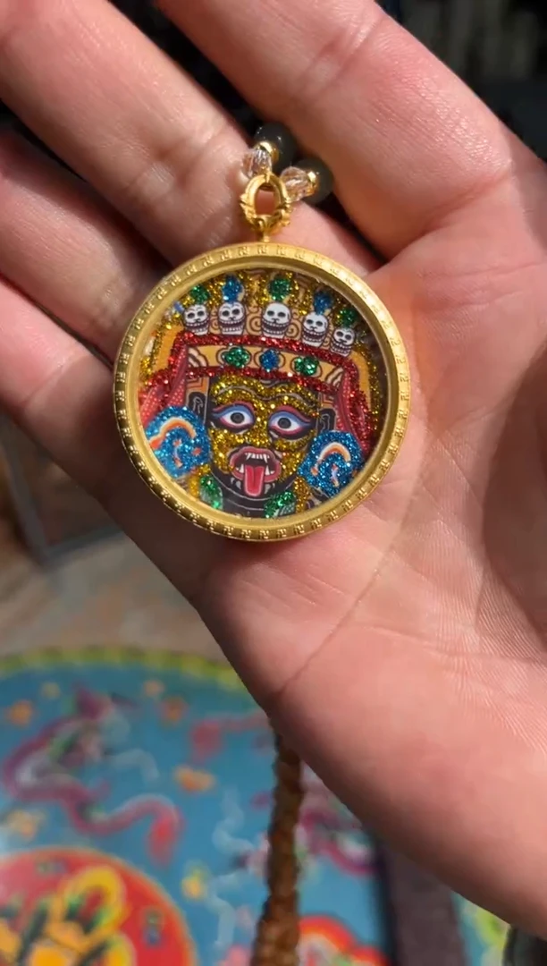 卷轴画子子的唐卡tk160