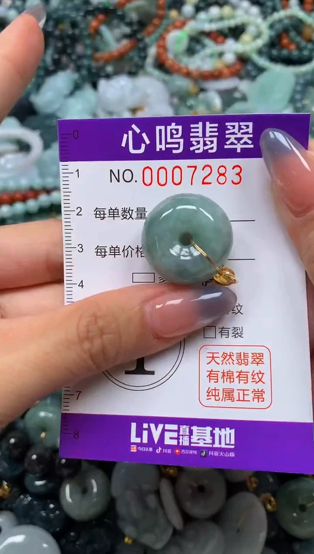颈饰未镶嵌翡翠闪购007283