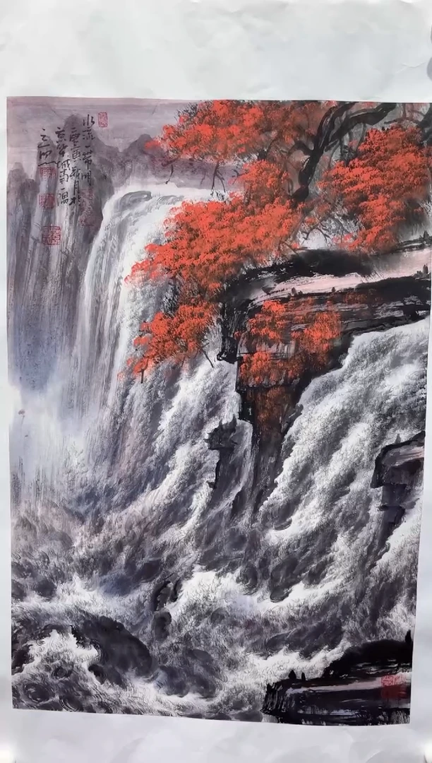 国画师立照老师国画作品