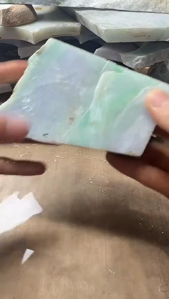 裸石翡翠天然翡翠A货花171