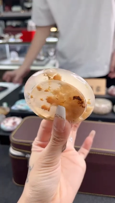 未镶嵌手镯石英质玉54圈口 （赠品镯心）3006124