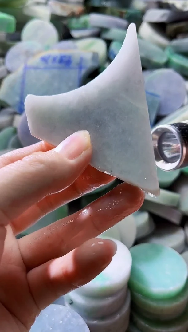 裸石翡翠天然翡翠A货玉 南 604