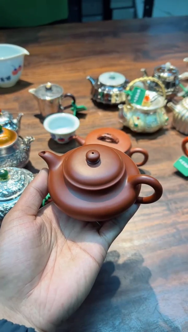 【闪购商品】崔淑云 大红袍 虚扁壶