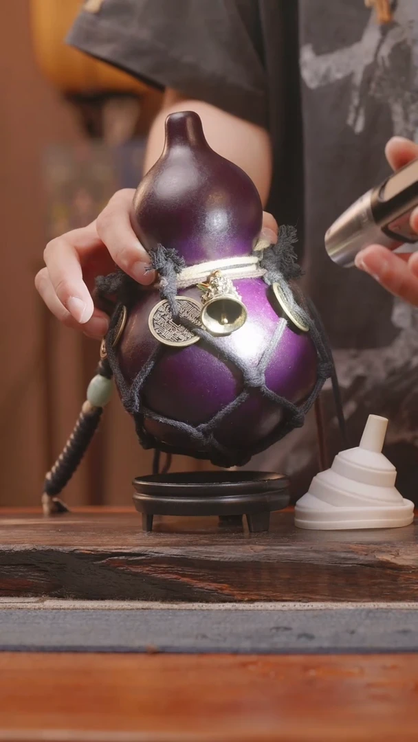 1130号精品大漆葫芦防腐防渗装水茶酒
