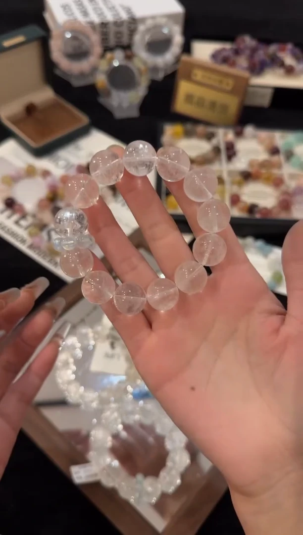 合金手链水晶白阿赛x2990