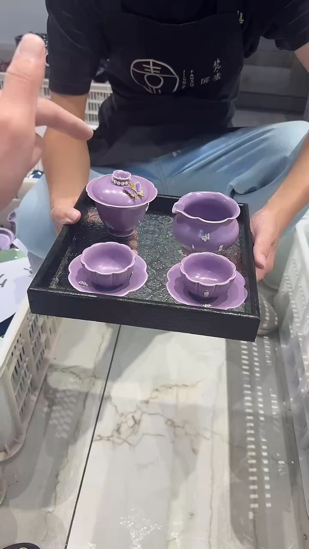 瓷片梵古堂正品 假一罚万【托盘 滴溜】