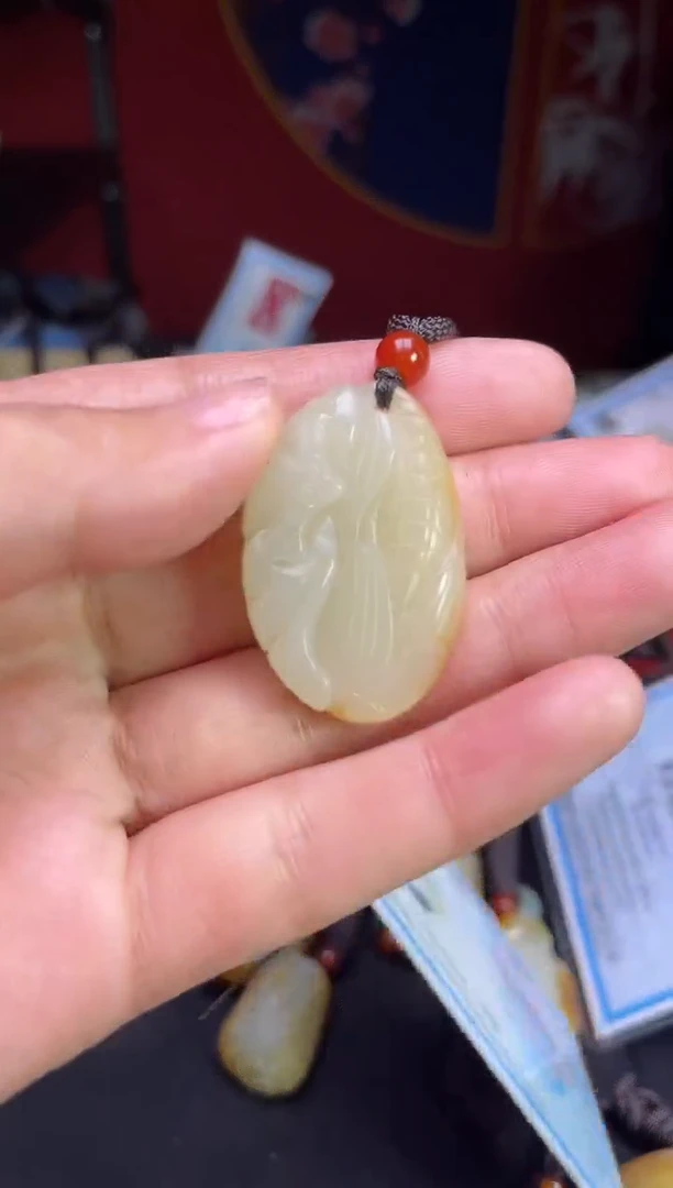 颈饰未镶嵌和田玉123