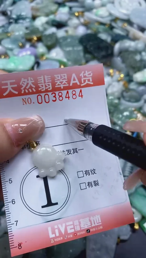 翡翠未镶嵌颈饰闪购0038484