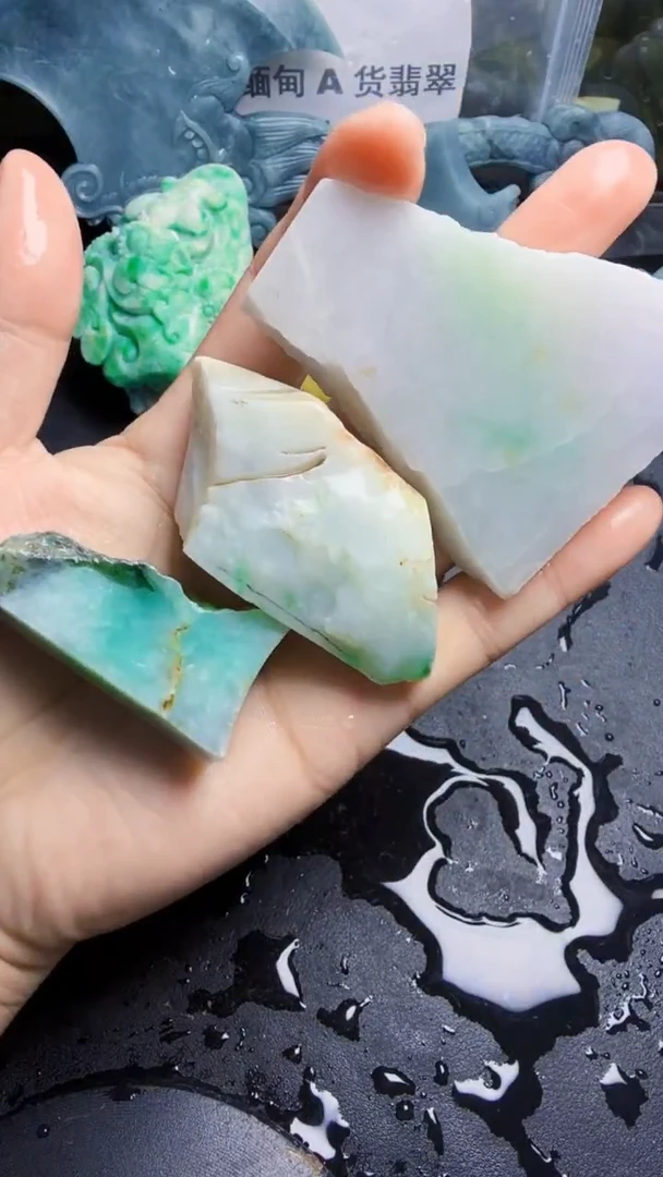 未镶嵌挂件翡翠天然翡翠113