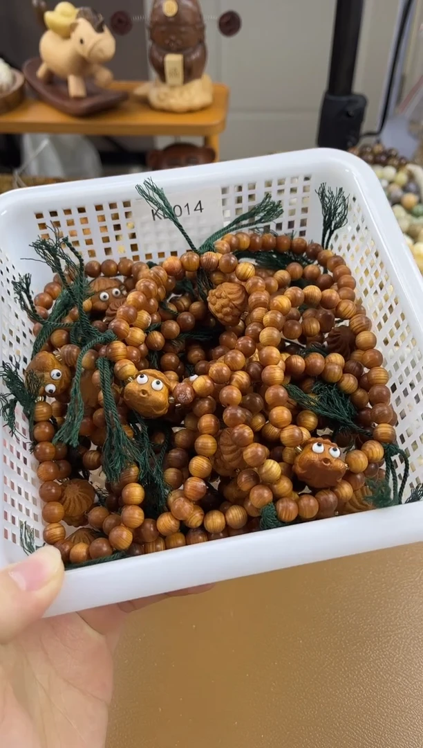 柏木无事牌【16手围】KL014崖柏呱呱单圈8mm