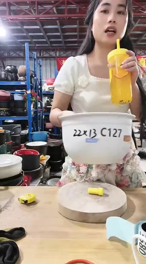 127瑕疵3.0白锅不带盖