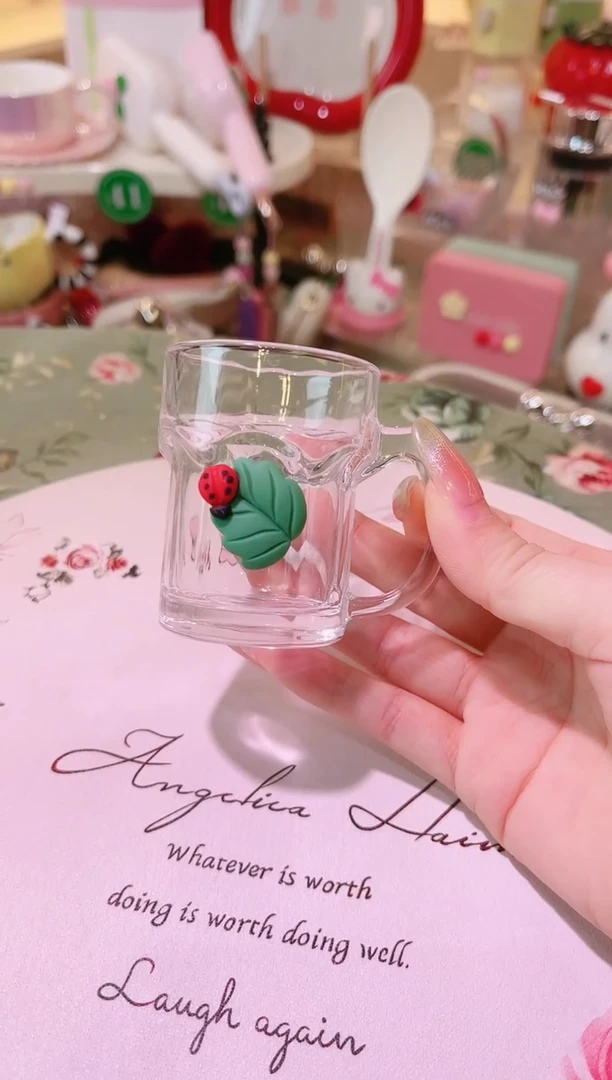 【闪购商品】摆件瓢虫一口杯品质好，发货快，放心拍