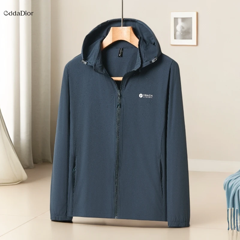 eddadior法国轻奢品牌夹克防晒衣男速干冰丝透气皮肤衣防紫外线