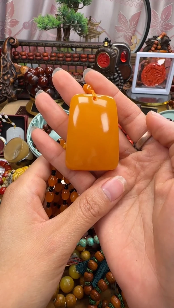 未镶嵌颈饰蜜蜡所见即所得所见即所得