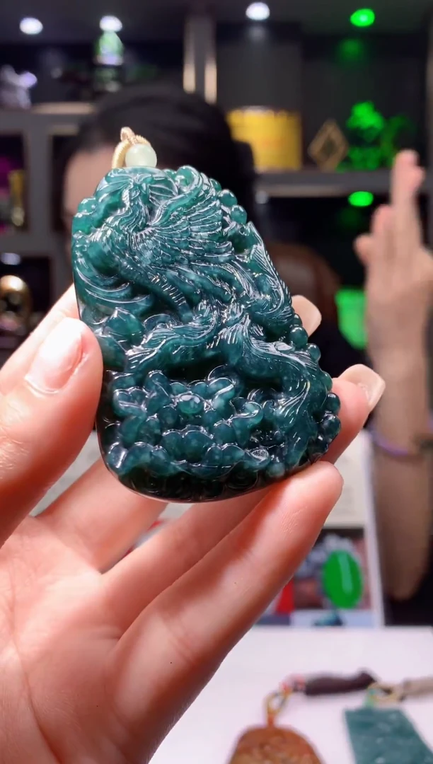 吊坠(不含链)未镶嵌翡翠天然翡翠A货11