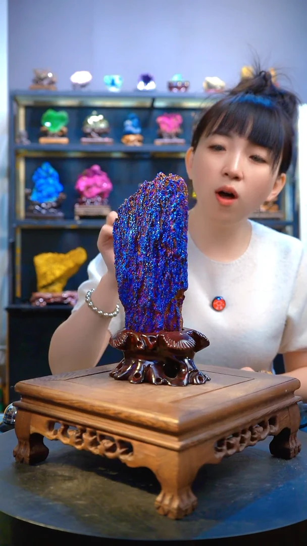 石材精品矿物晶体摆件