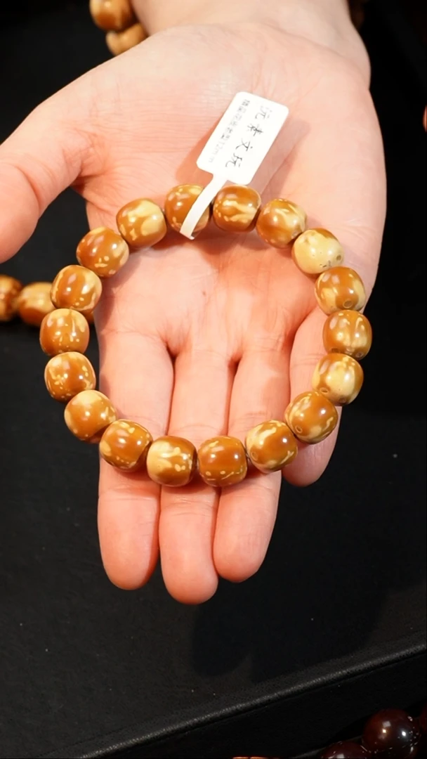 紫金鼠手串精品花皮老型-