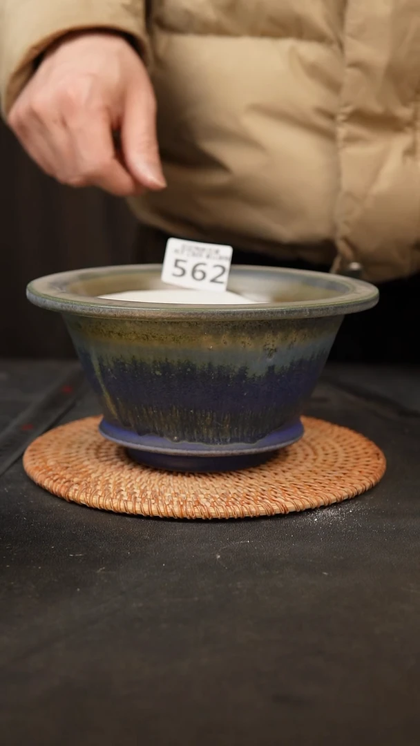 【闪购商品】瓷片562泥泥手工花盆