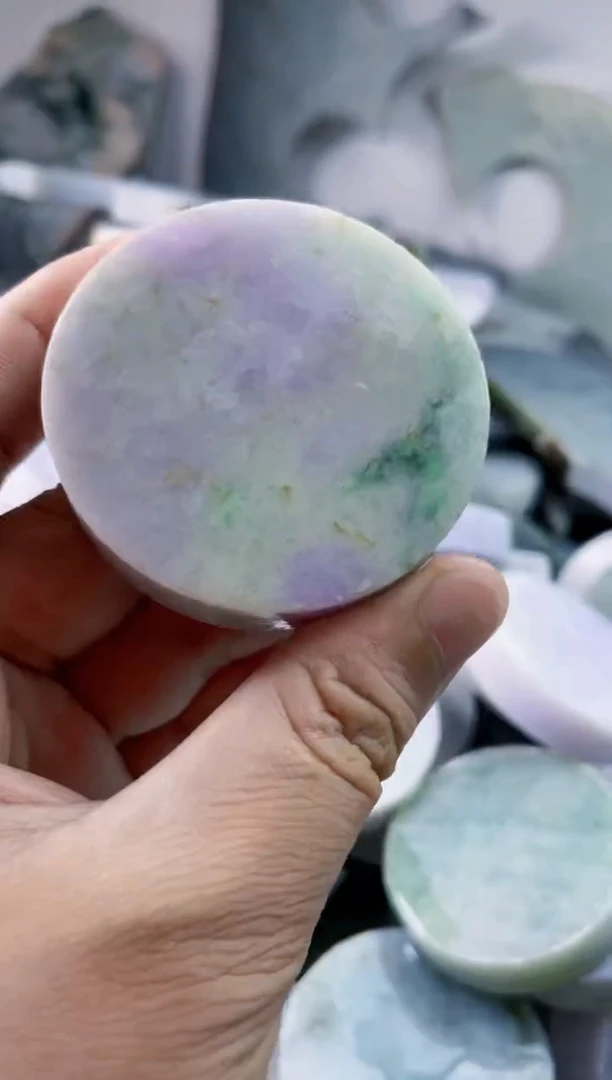 翡翠裸石天然A货翡翠1163