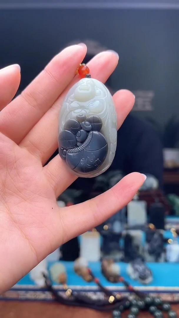 未镶嵌和田玉挂件1
