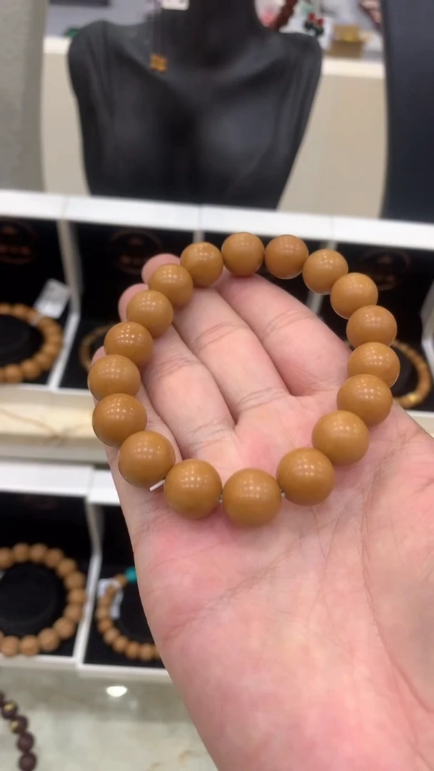 手串猴头核桃猴头大光珠手串卡12