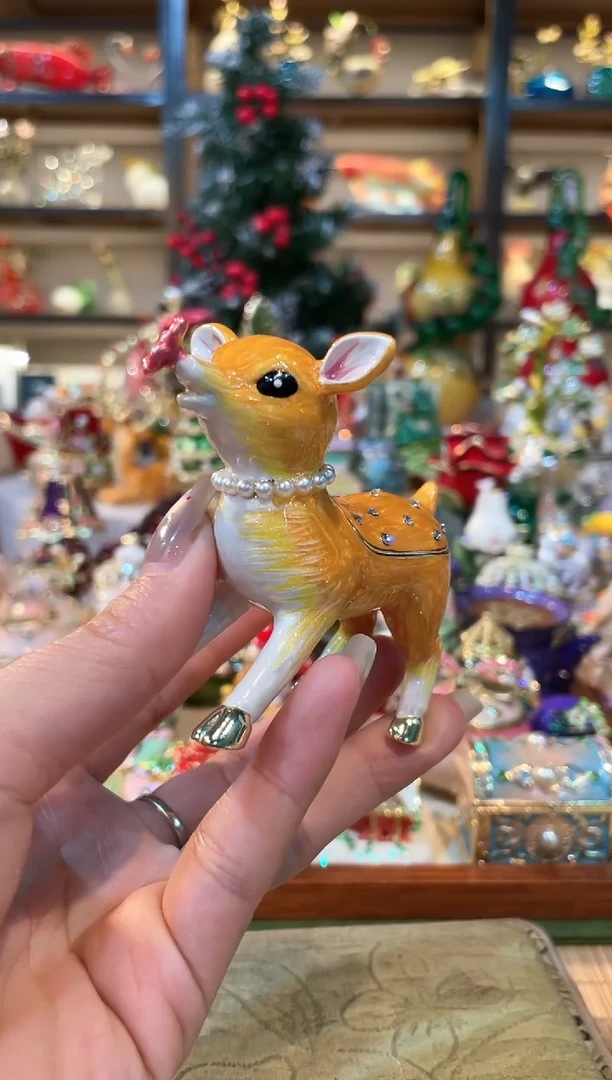 【闪购商品】珐琅彩首饰收纳盒