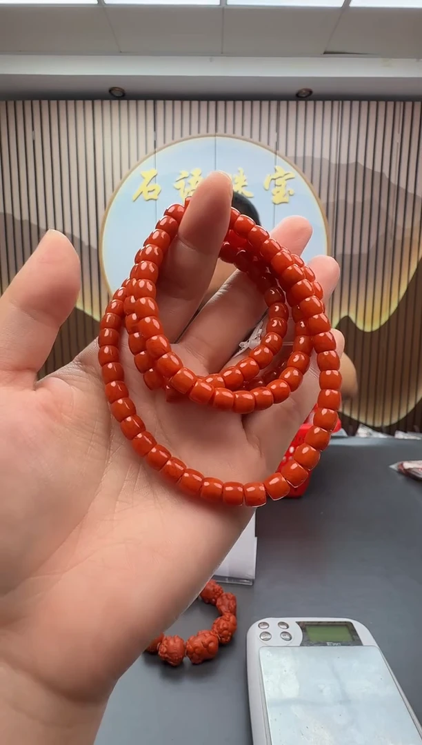 未镶嵌多圈南红玛瑙028ZB1218产品一个