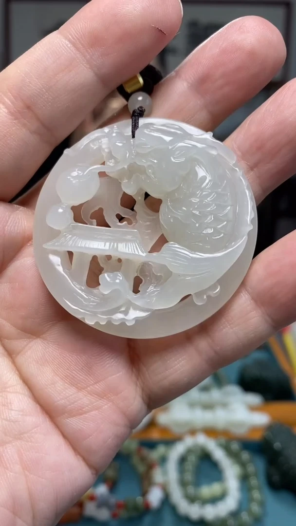 颈饰未镶嵌和田玉13