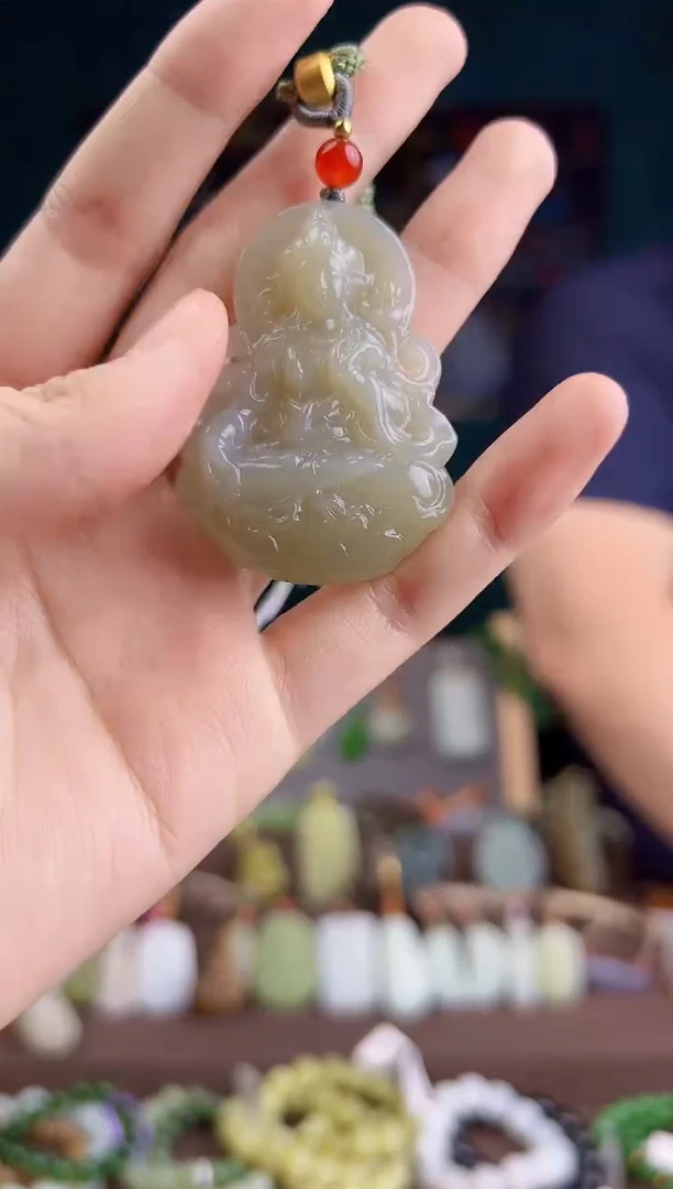 和田玉未镶嵌颈饰多样性发货 拍一单发一个