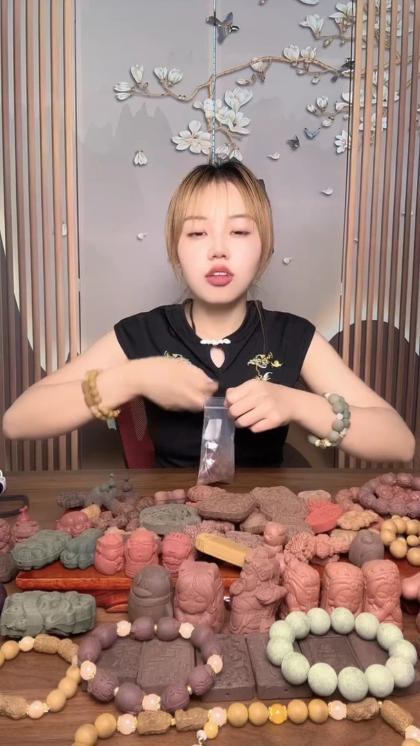 泥塑瑕疵玫瑰麝香散包珠