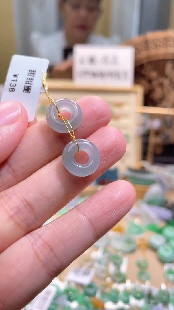 颈饰未镶嵌翡翠甜甜圈