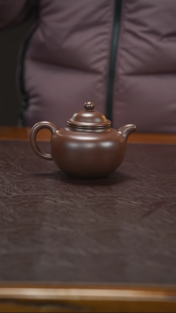 茶壶紫砂紫泥 掇球