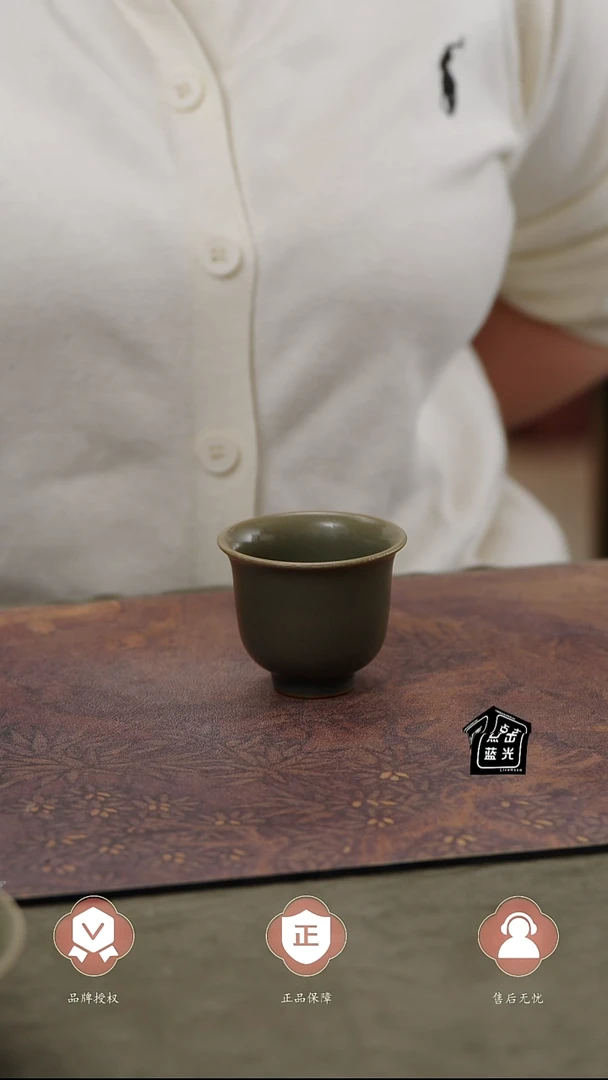 【闪购商品】杯国非遗大师王君子章款煤烧铃铛杯、、