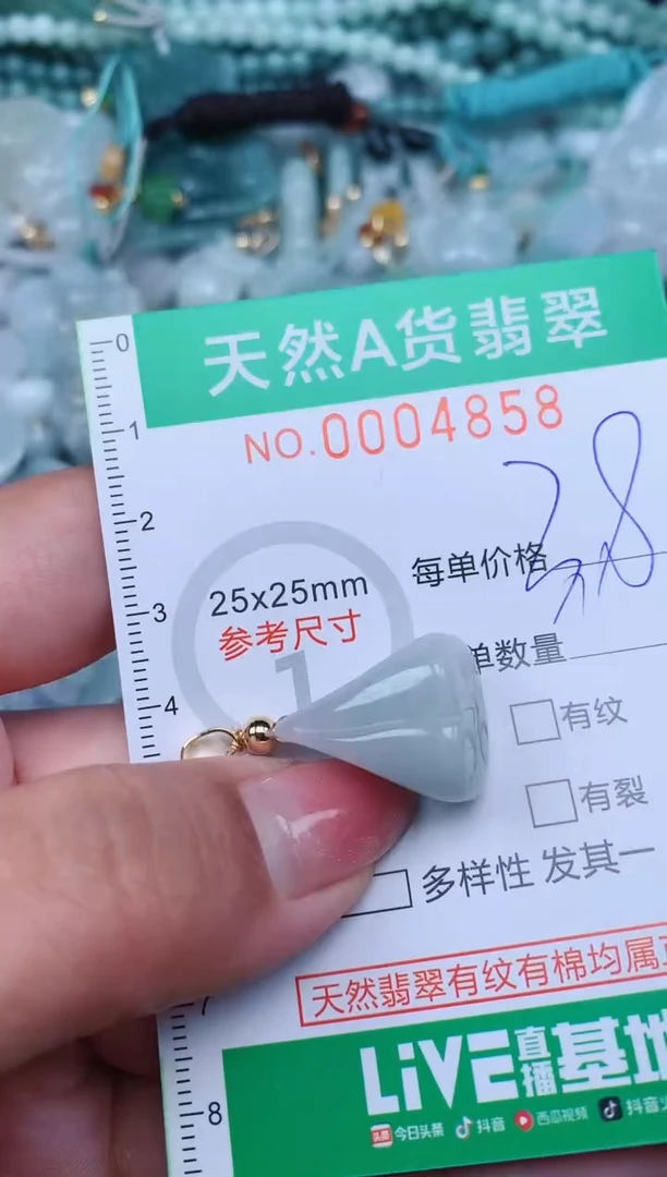 【闪购商品】翡翠颈饰未镶嵌.0004858