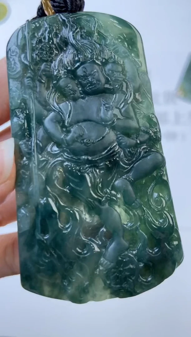 未镶嵌挂件翡翠300936     ༄水木年華࿐