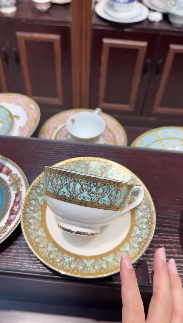 瓷片200毫升杯碟 1套