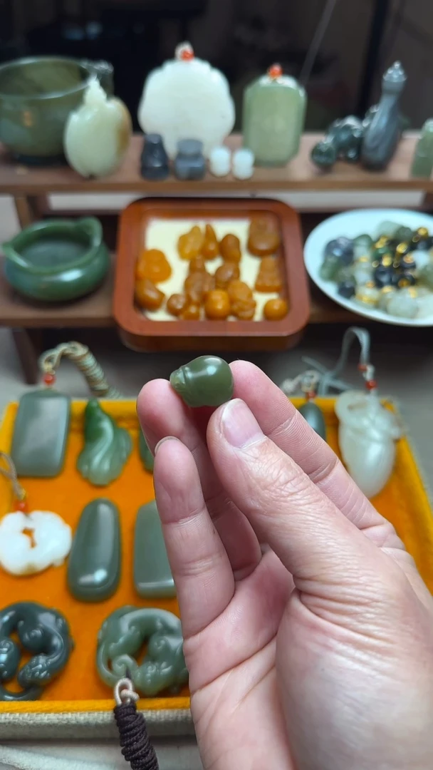 【闪购商品】和田玉颈饰未镶嵌立体小件苏工