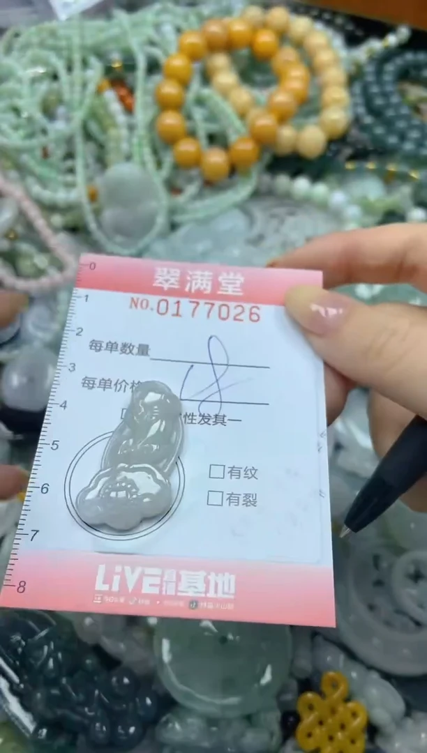 颈饰未镶嵌翡翠闪购0177026