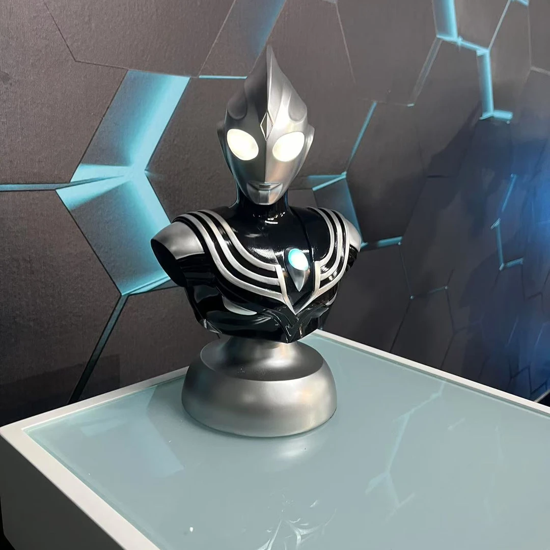 黑暗迪迦奥特曼半身像潮流摆件