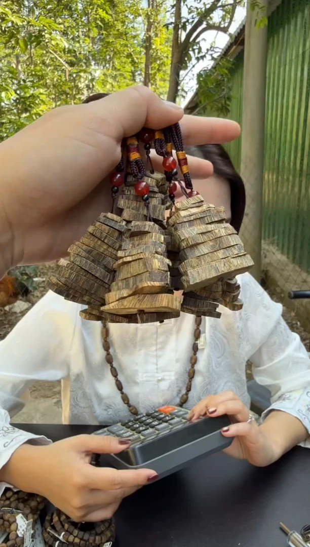 沉香沉香碎屑绿棋楠双串原料车挂多样性发货一条