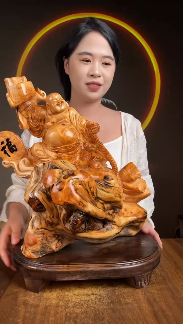 柏木（崖柏）手工摆件,先抢先得! 编号:161