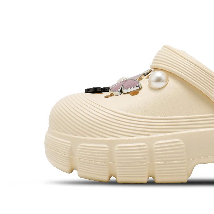 【品牌折扣】夏季防滑包头情侣三色拖鞋童鞋女时尚洞洞鞋0069