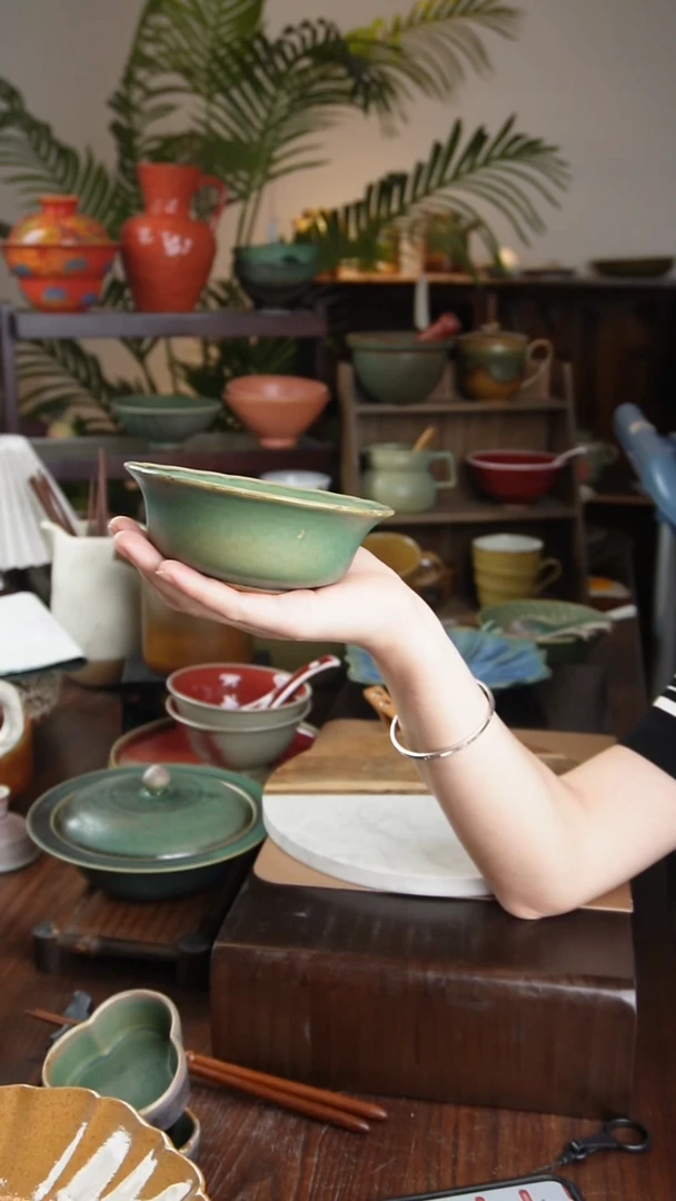 碗景德镇手工高温餐具1876