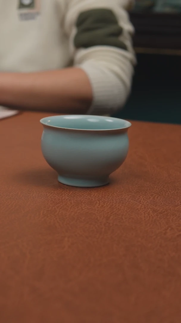 【闪购商品】杯汝州原产地原矿釉仿古微瑕杯子