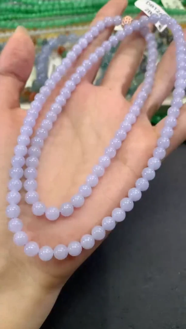 【闪购商品】翡翠颈饰未镶嵌q32多样性一件发货紫货有色差