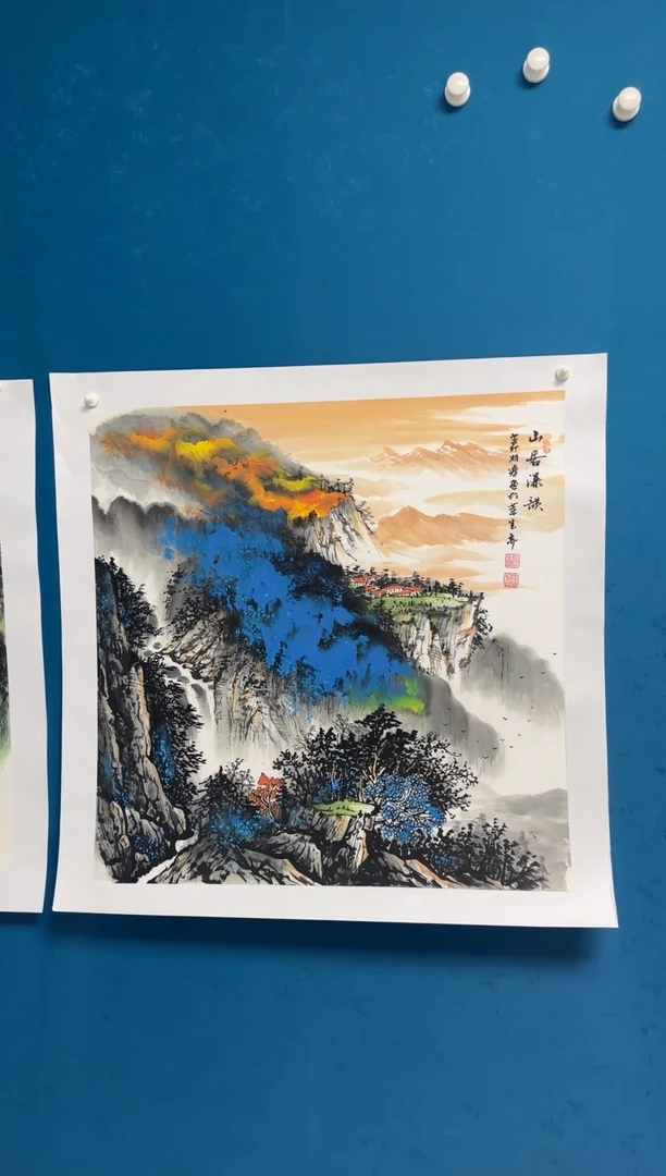 国画温朋举温朋举